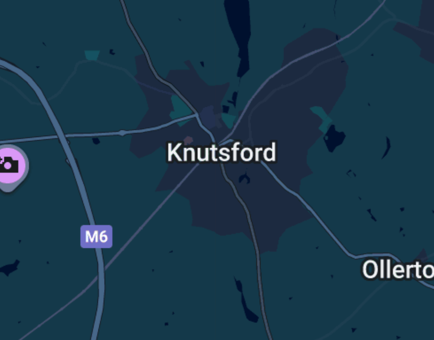 map of knutsford