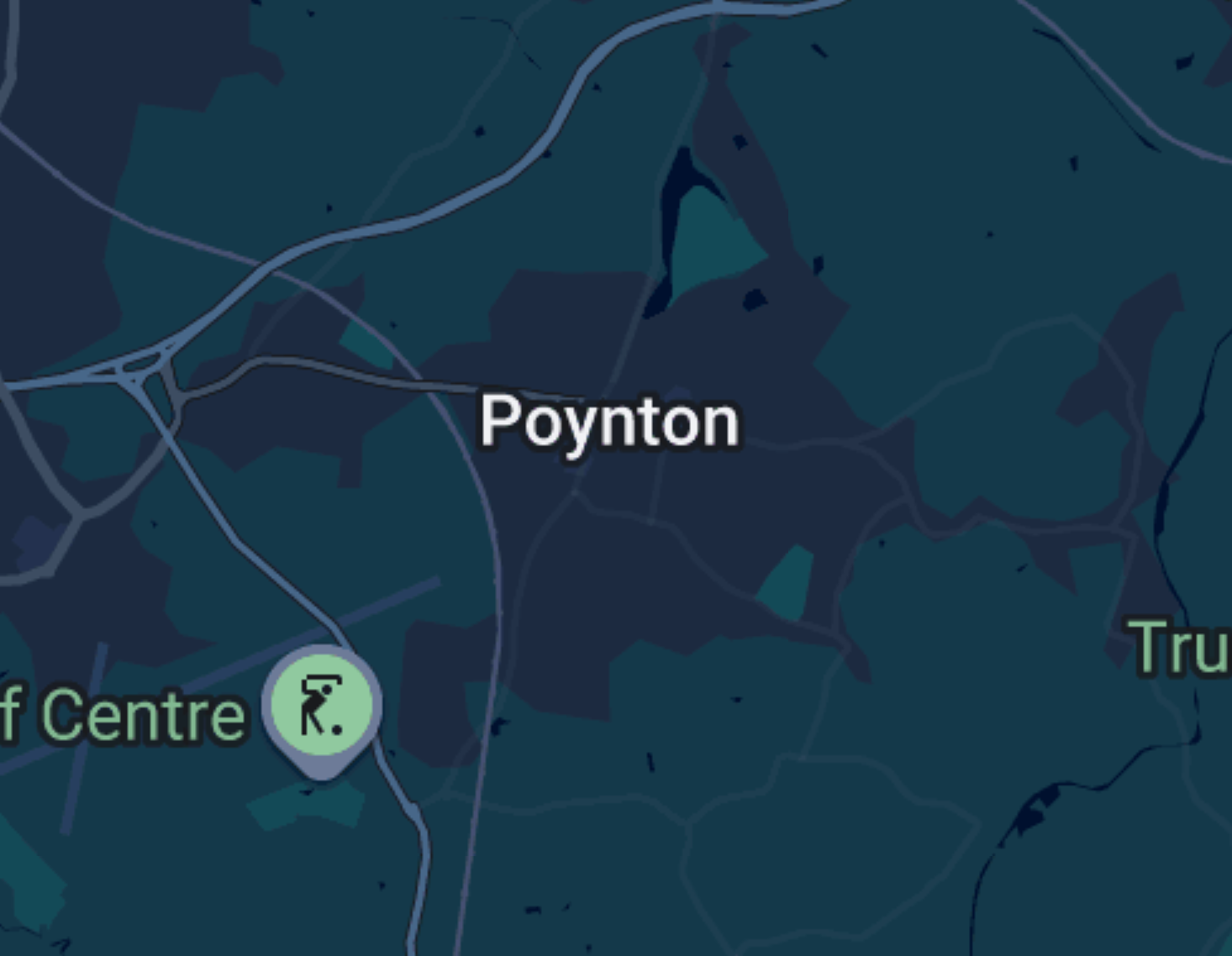 map of poynton