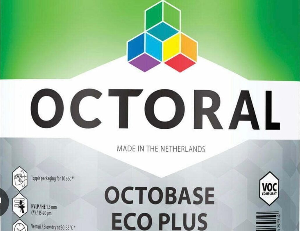Octora Octobase Eco Plus automotive paint product used by Mobile Accident Repairs Ltd